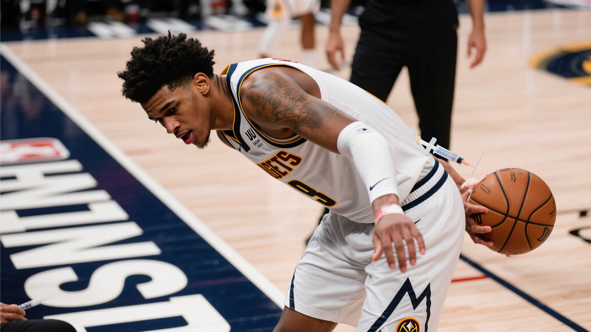 也展现了球 也展现了球